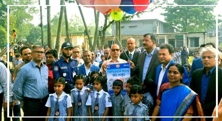 নাটোরের গুরুদাসপুরের খুবজীপুর সরকারি প্রাথমিক বিদ্যালয়ে এ কর্মসূচির উদ্বোধন